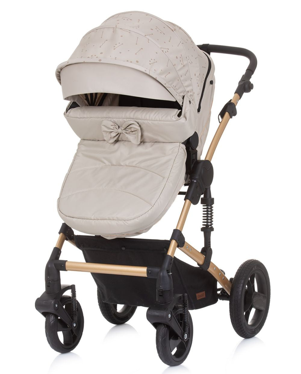 Carrito De Bebé Camea Dúo Convertible Con Bolso Sand_2