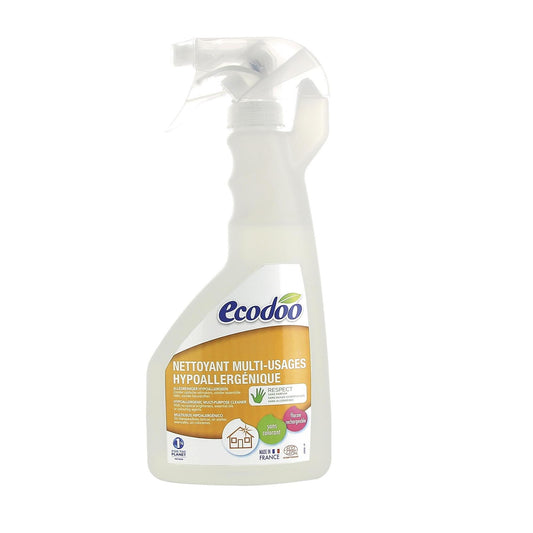 Produto de limpeza em spray multiusos hipoalergénico Ecodoo 500ml