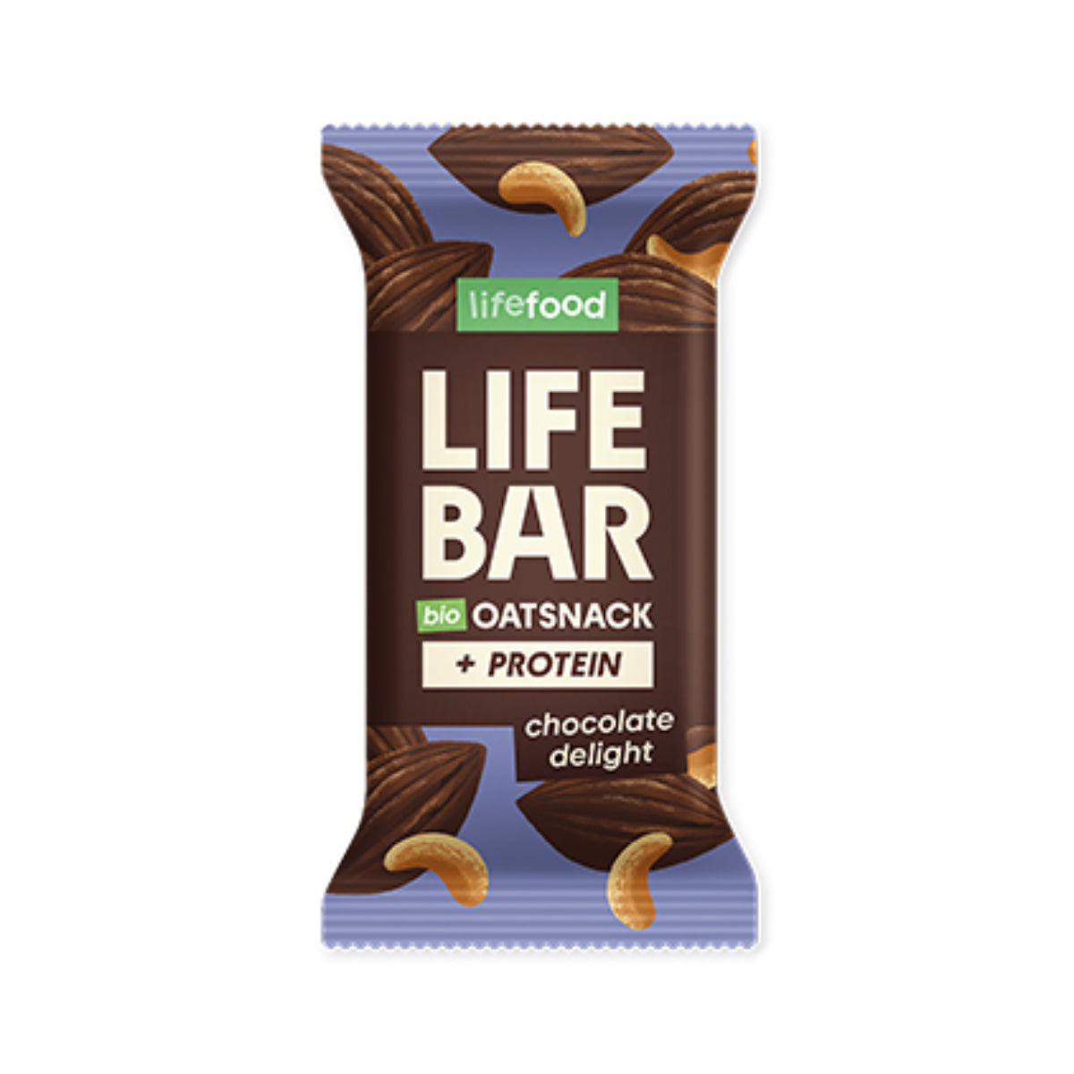 Barra proteica Life Food Oat and Chocolate Delight 40g Lifebar
