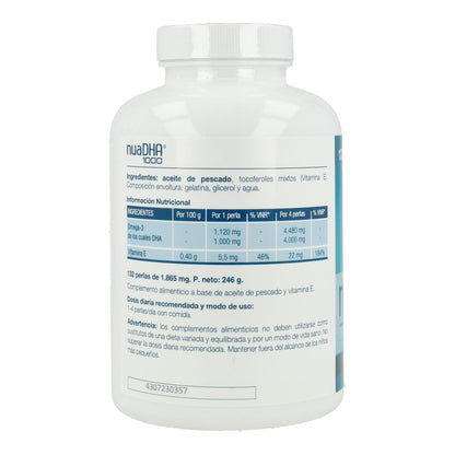 NuaDHA 1000 Nua Laboratories 132 pérolas