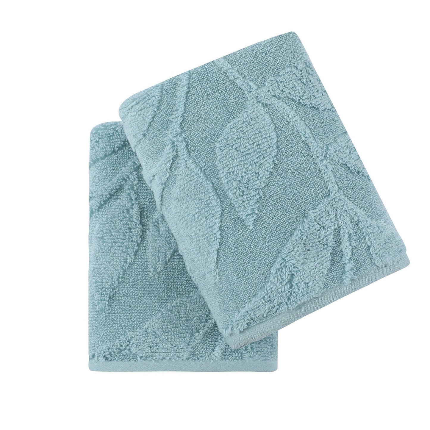 Juego De Toallas De Mano (2 Piezas) Verde_2