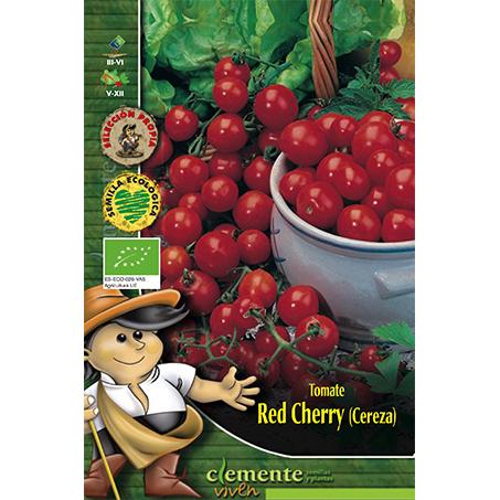 Sementes biológicas de tomate cereja vermelho