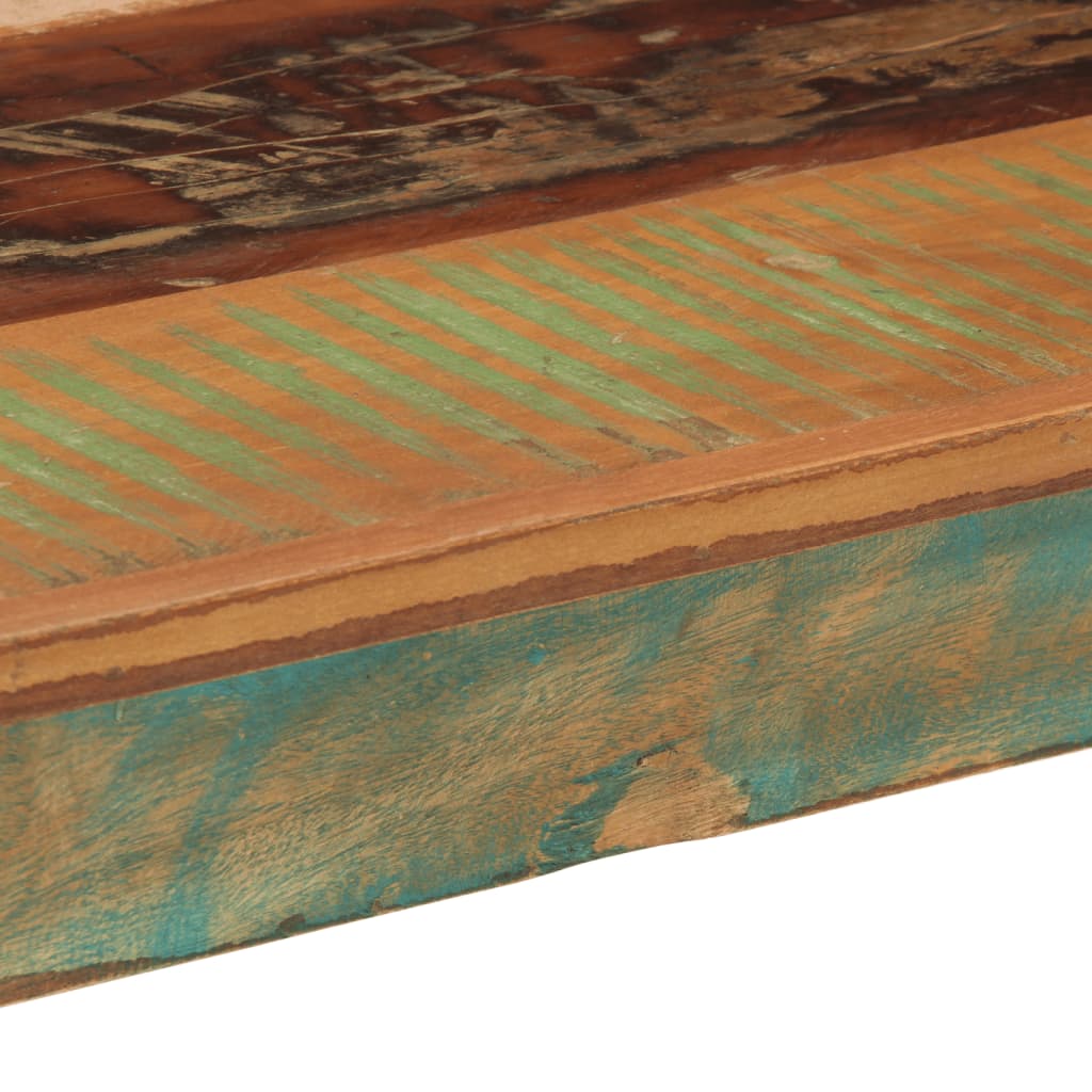 Mesa De Comedor Madera Maciza Reciclada 110x55x76 Cm_4