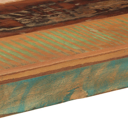 Mesa De Comedor Madera Maciza Reciclada 110x55x76 Cm_4