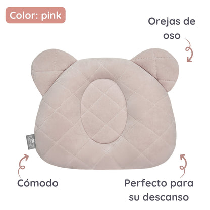 Almohada Cojin Plagiocefalia Bebés Royal Baby Pink_1