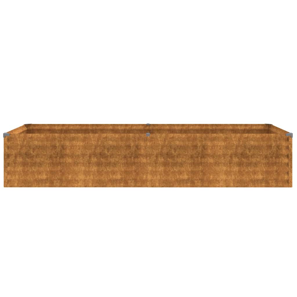 Jardinera Elevada 194x50x36 Cm Acero Corten_3