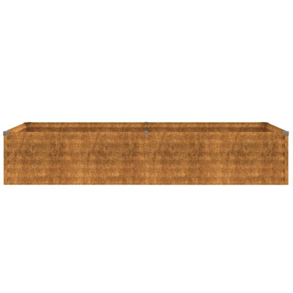 Jardinera Elevada 194x50x36 Cm Acero Corten_3