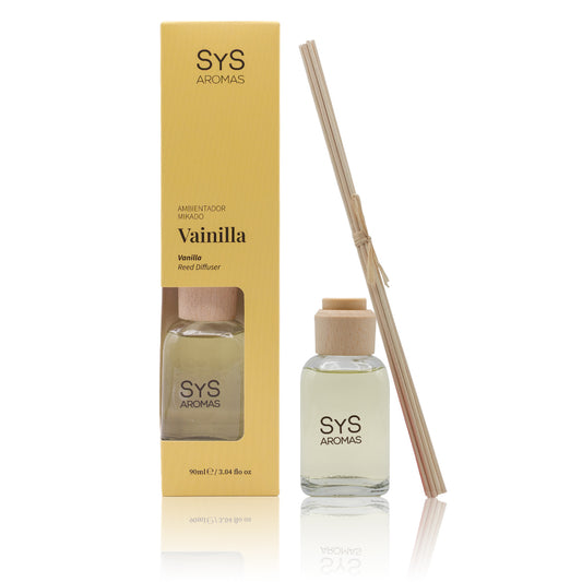 Ambientador Mikado SYS 90 ml | Vainilla Origins | Aroma Dulce y Caramelizado | Reconfortante_0