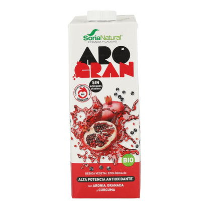 Bebida AROGRAN (Arónia, Romã e Curcuma) BIO Soria Natural 1 L