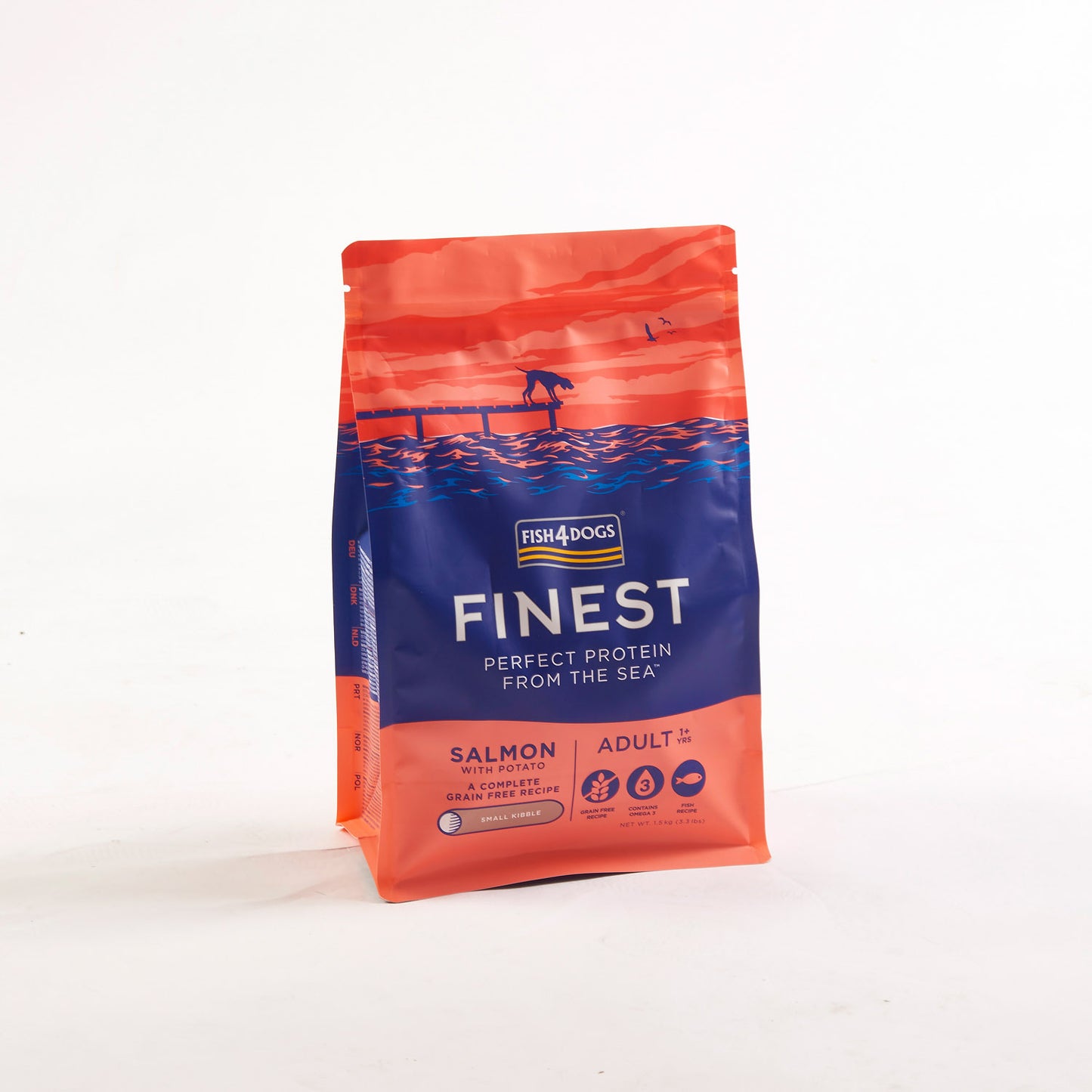 Fish4dogs Pienso Para Perro Adulto Sin Cereales – Salmón Y Patata Razas Pequeñas 1,5 Kg_3
