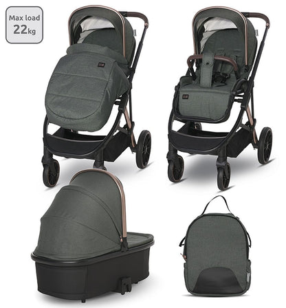 Carrito De Bebé Duo Aria Hasta 22 Kg Green_0