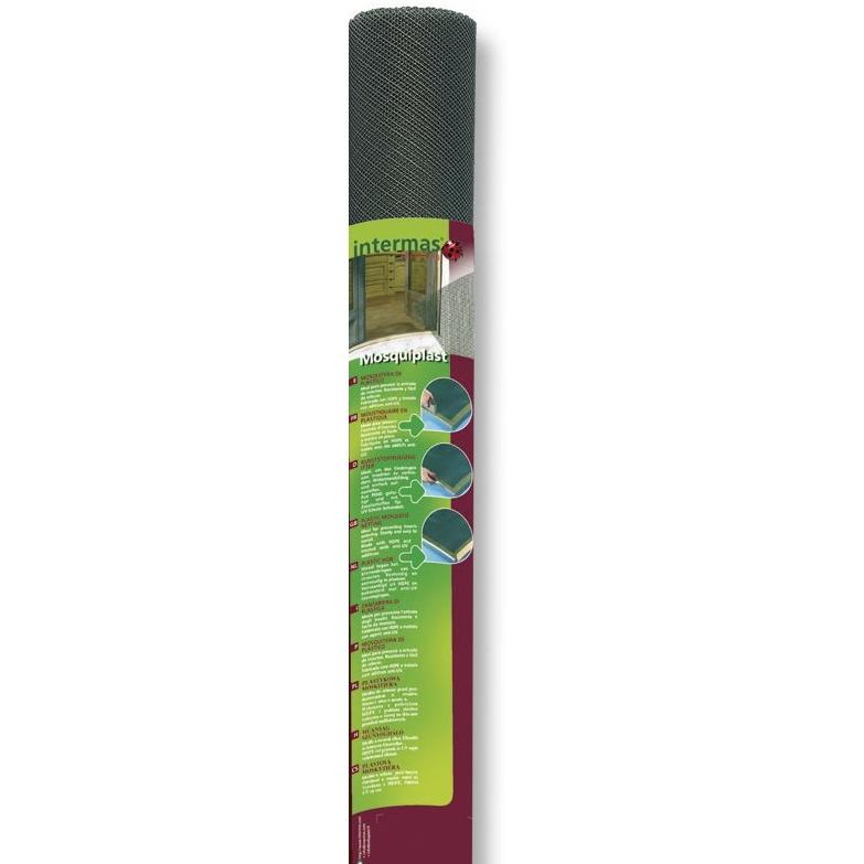 Mosquiteiro de plástico verde MosquiPlast 1,2 x 3 m Nortene