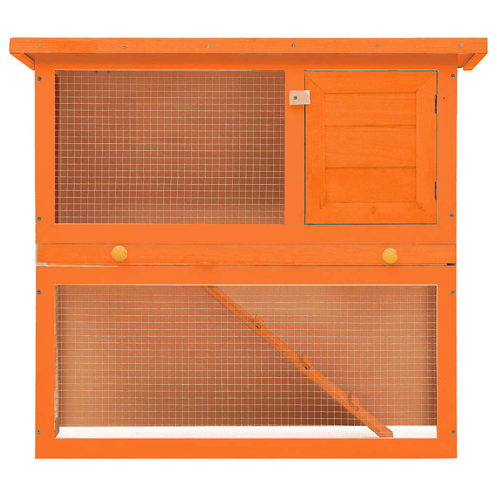 Casa De Animales Pequeños Jaula Conejera 1 Puerta Madera_2