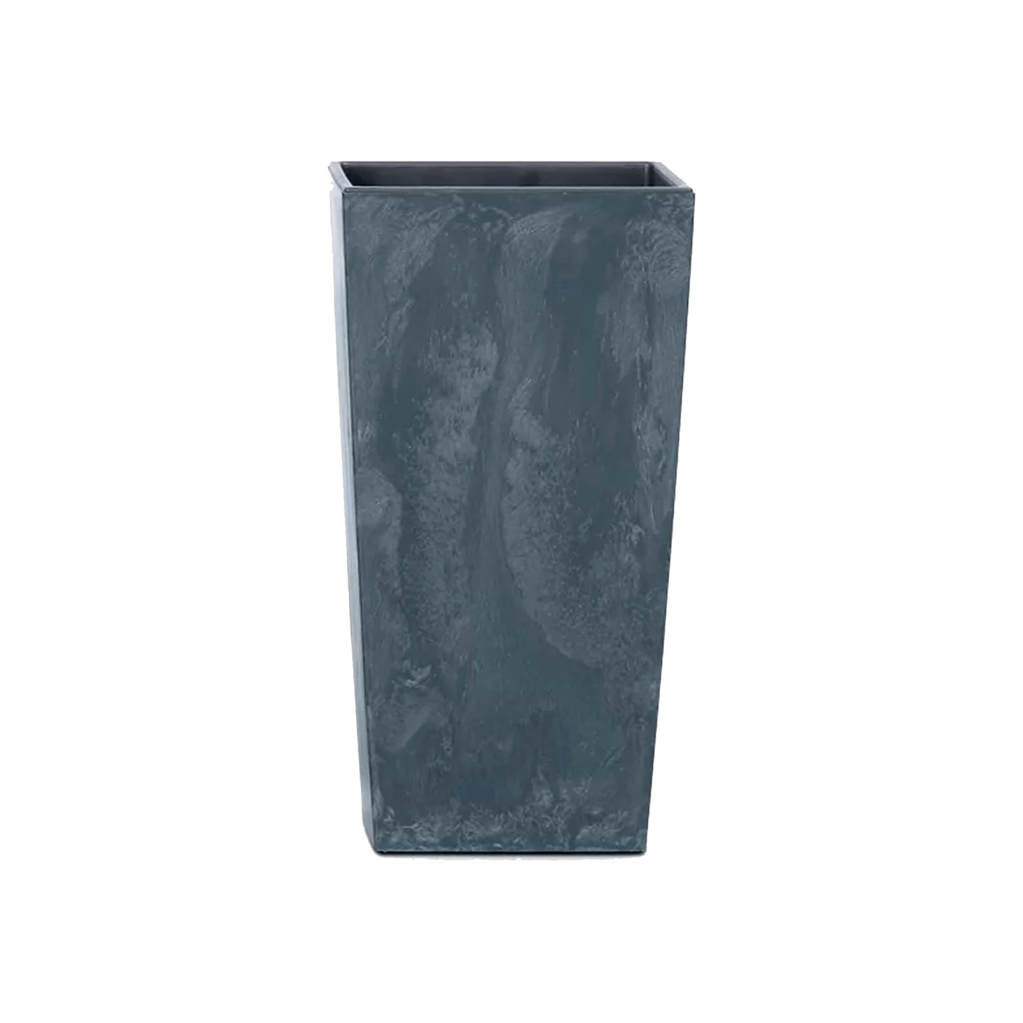 Maceta Urbi Square Beton Effect 2l., Dimensiones (mm) 126x126x200, Color Antracita