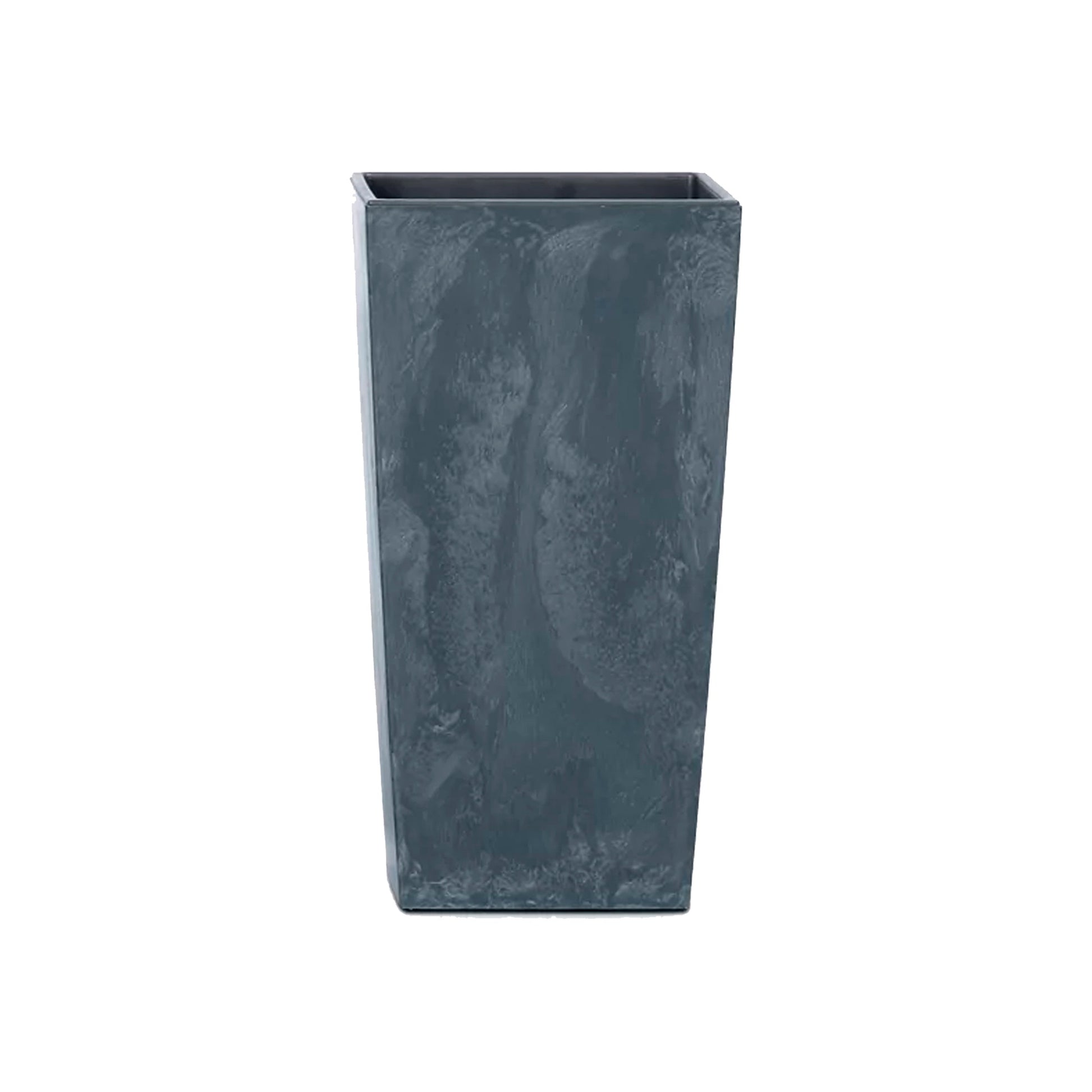 Maceta Urbi Square Beton Effect 2l., Dimensiones (mm) 126x126x200, Color Antracita