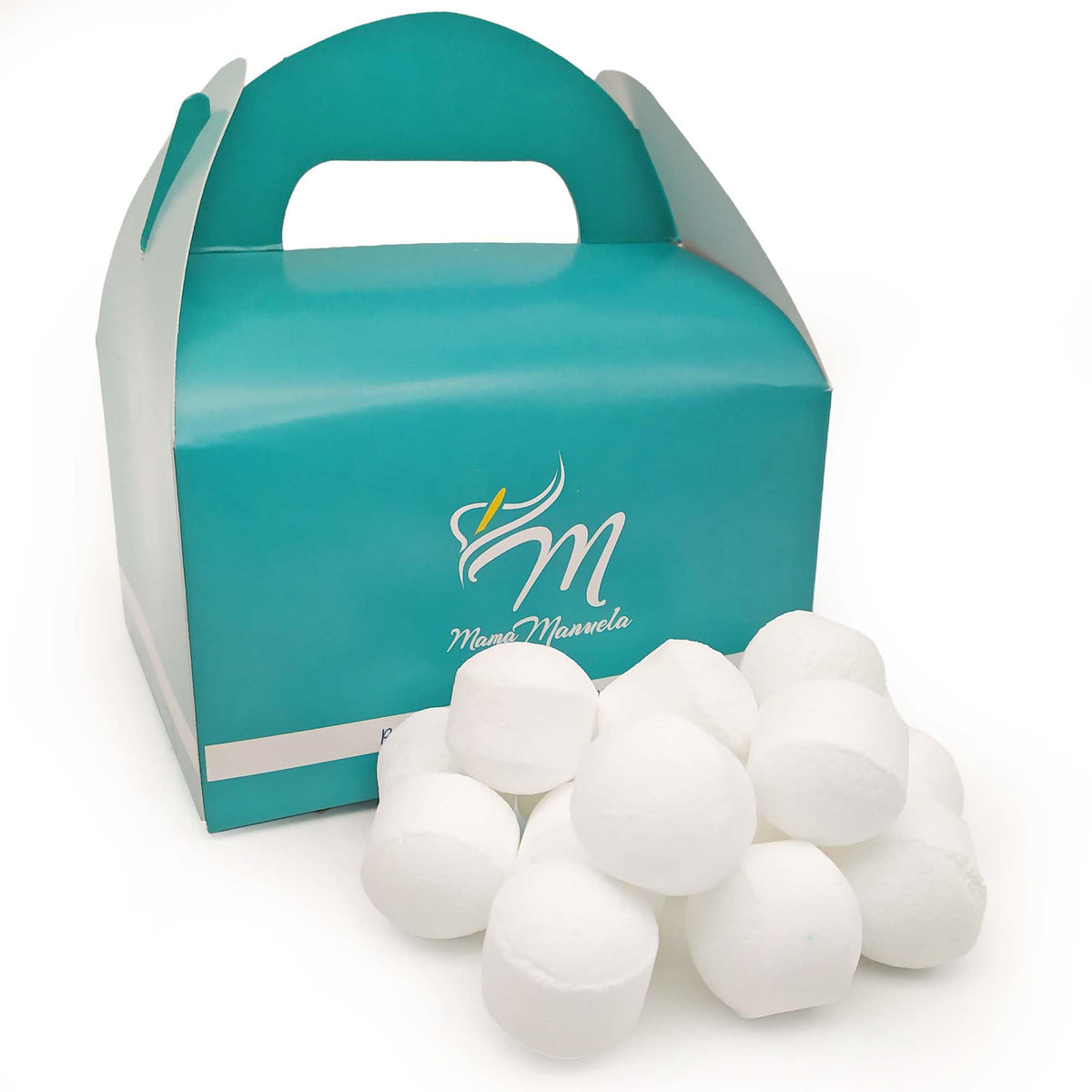 Caja 50 Mini Bombas Efervescentes Para Manicura Y Pedicura - Ablandan Durezas, Uñas Y Cutículas - Aroma Coco_0