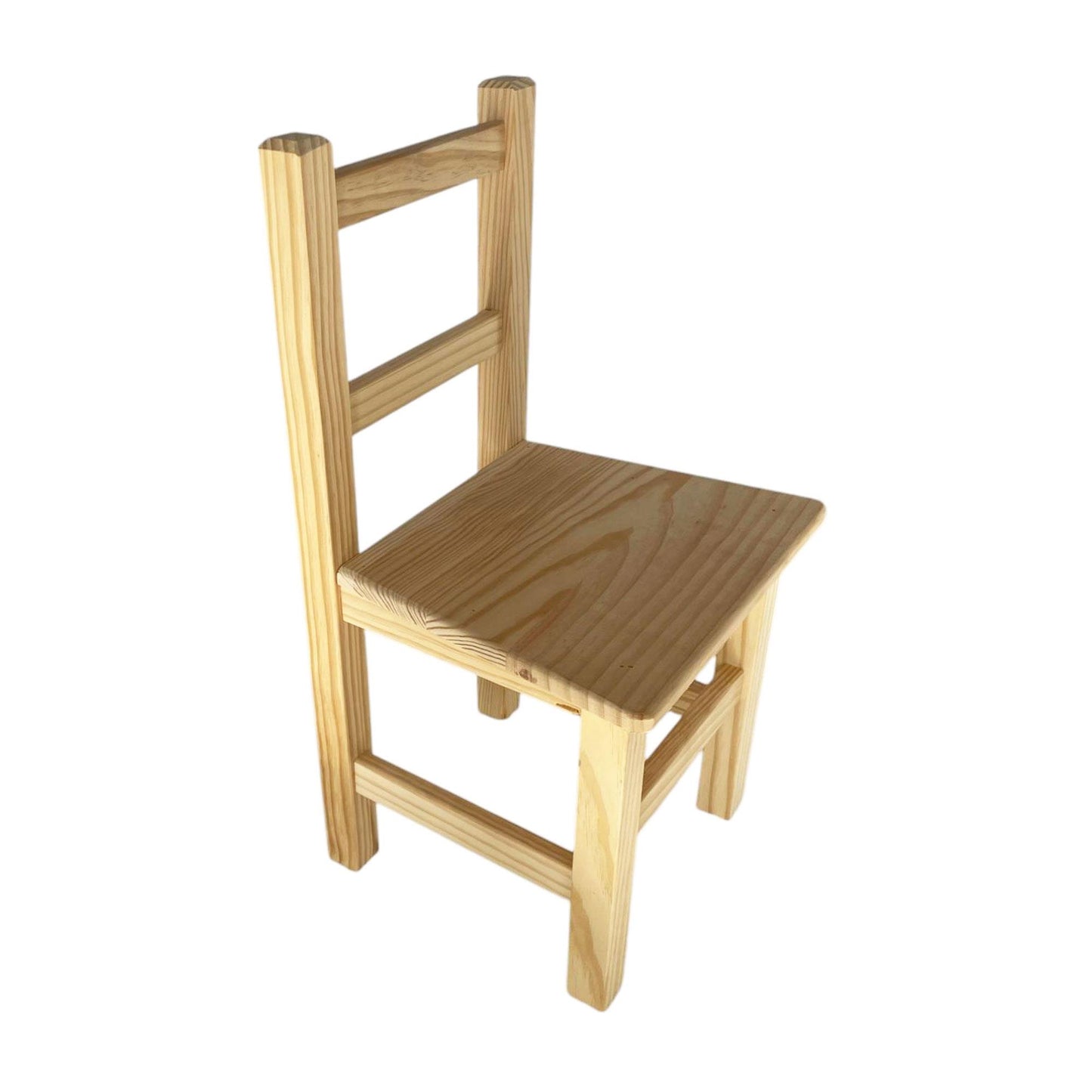 Well Home Silla de Madera Infantil (30 x 26 x 58 cm)_0