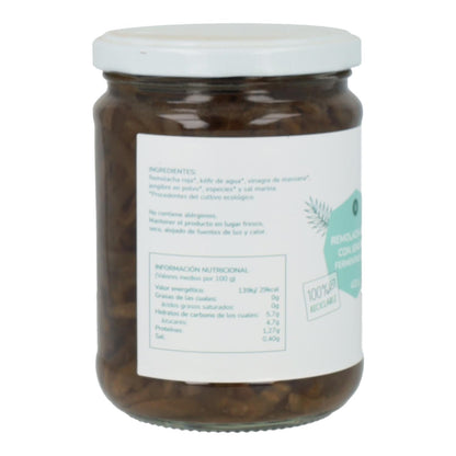 Beterraba fermentada com gengibre Eco Planeta Huerto 420 g 