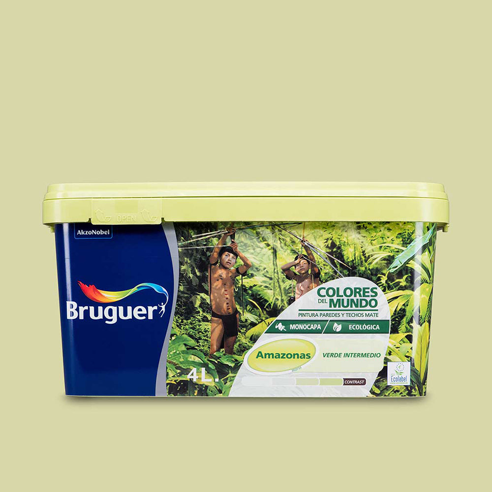 Pintura Plástica cdm - 4 L - Amazonas - Verde Intermedio_0