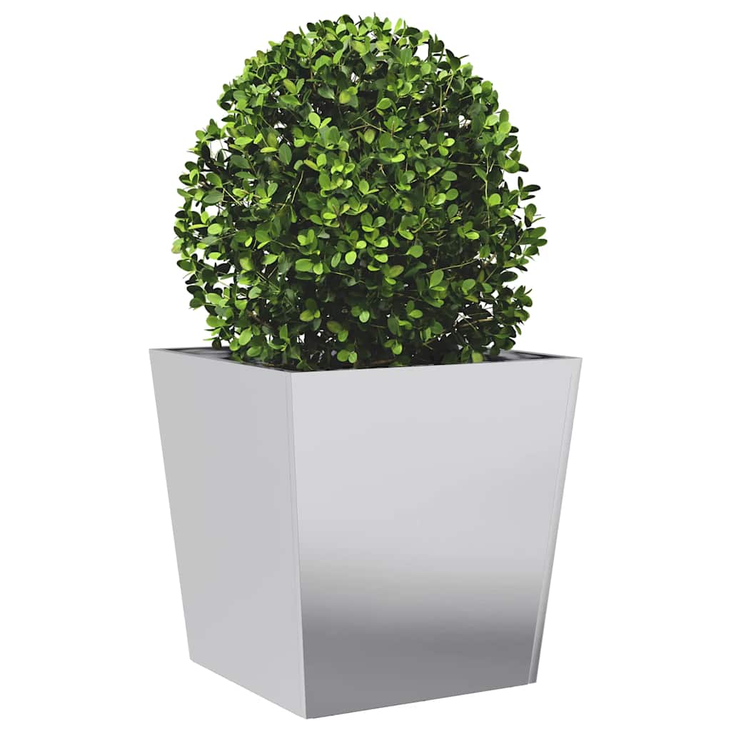 Jardinera De Acero Galvanizado 50x50x50 Cm_2