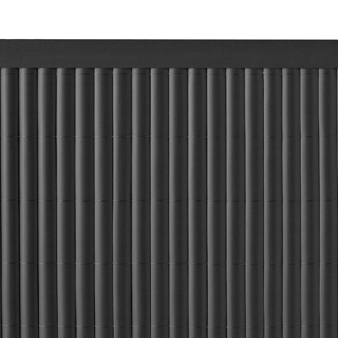 Perfil Remate U Cañizo Pvc 1.5m Antracita Nortene_2