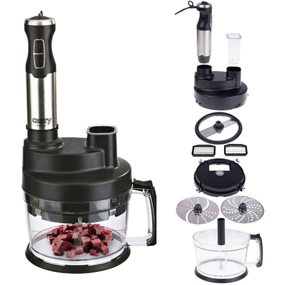 Batidora De Mano Procesador De Alimentos Cocina, Batidora, Picadora, Regulador Velocidad, Turbo Camry Cr4623 1600w_4