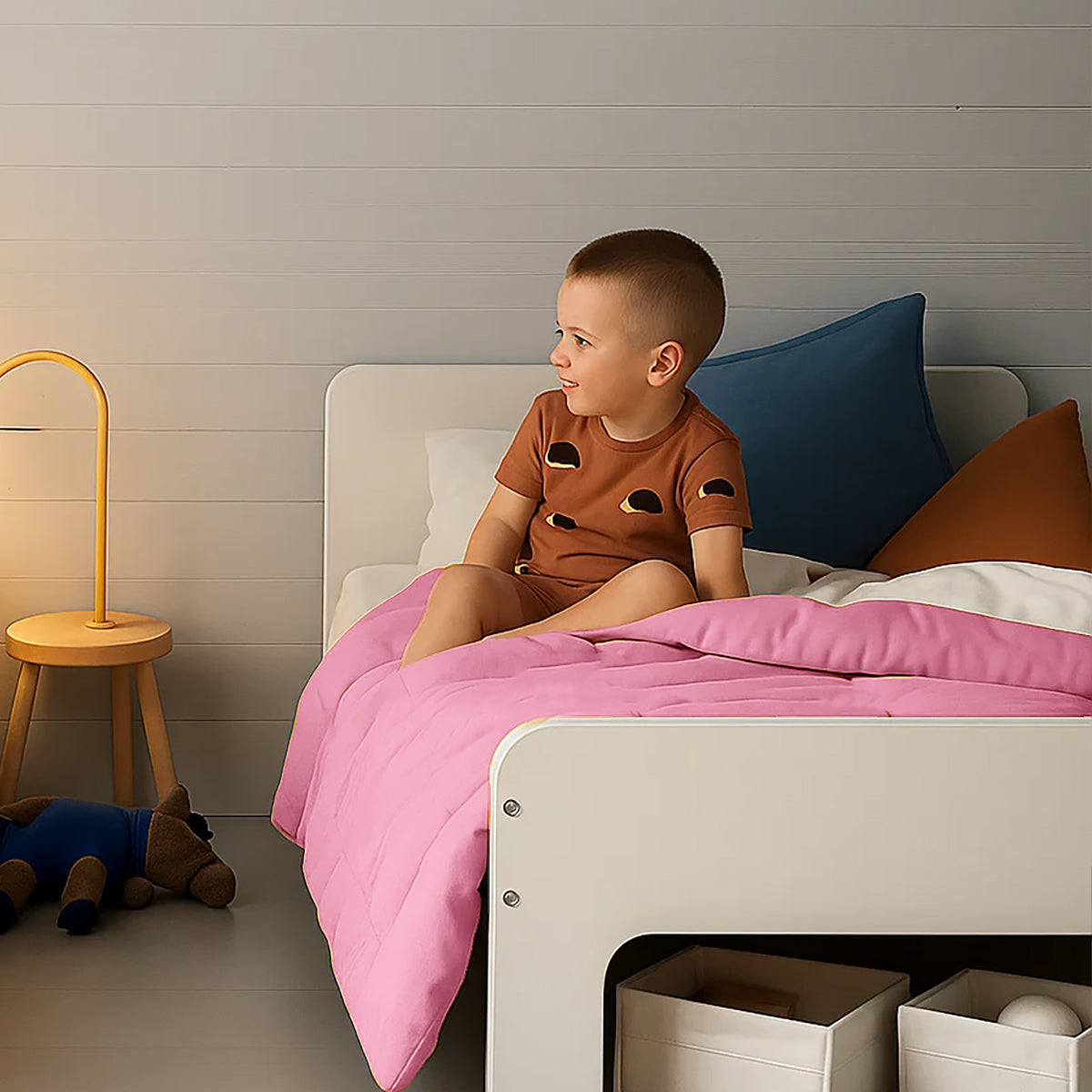 Edredón De Algodón Orgánico Rosa_5