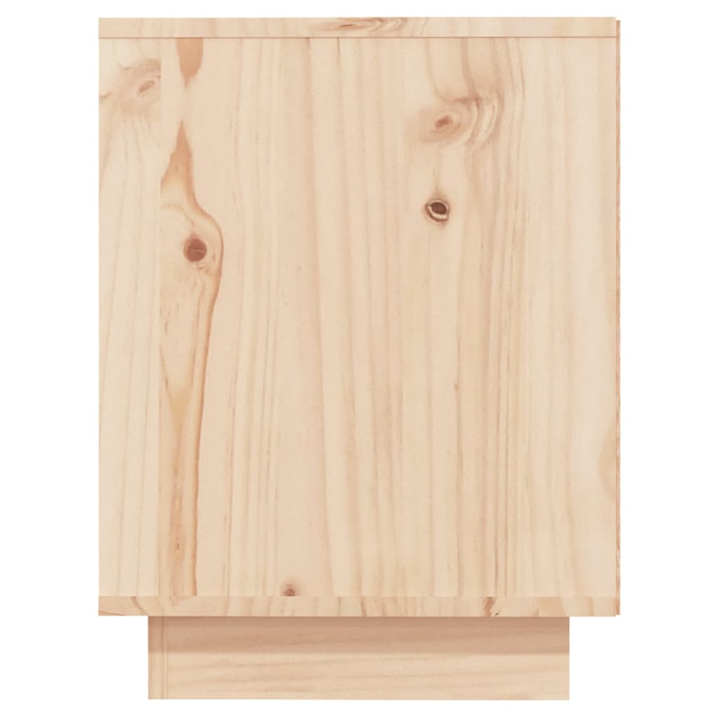 Armario Zapatero De Madera Maciza De Pino 110x34x45 Cm / Vetonek_4