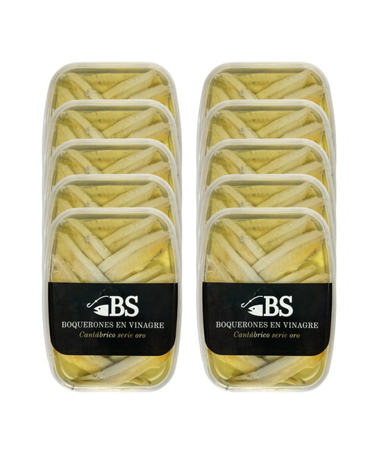 Pack 10 X Boquerón En Vinagre Del Mar Cantábrico 150 G_0