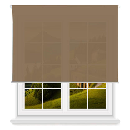 Estor Marrón 180x250cm Translúcido Enrollable Wellhome_0