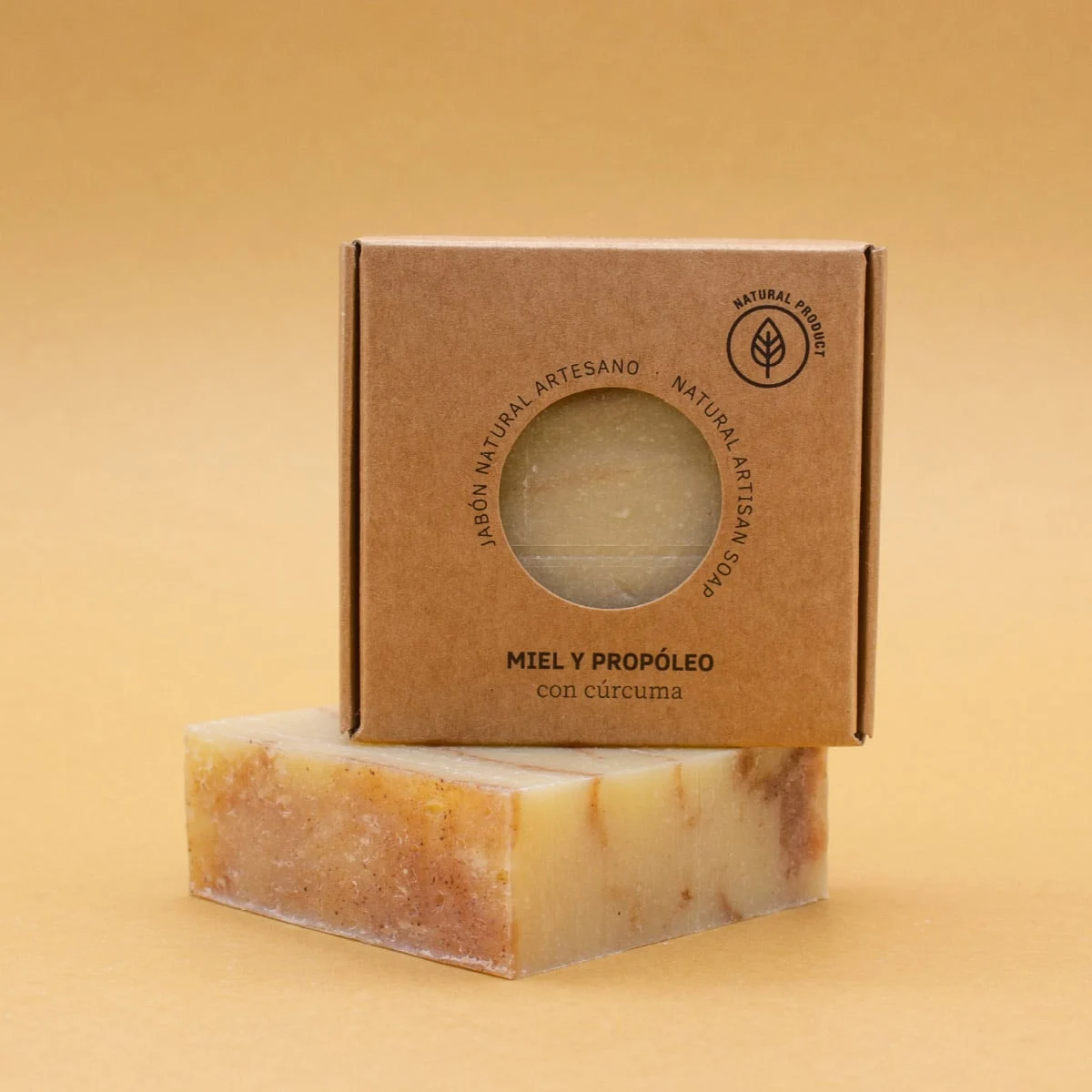 Jabón Natural Artesano de Miel y Propóleo Labnatur 100 g | Purifica y Equilibra | Piel Mixta o Grasa | Vegano_2