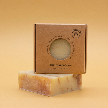 Jabón Natural Artesano de Miel y Propóleo Labnatur 100 g | Purifica y Equilibra | Piel Mixta o Grasa | Vegano_2