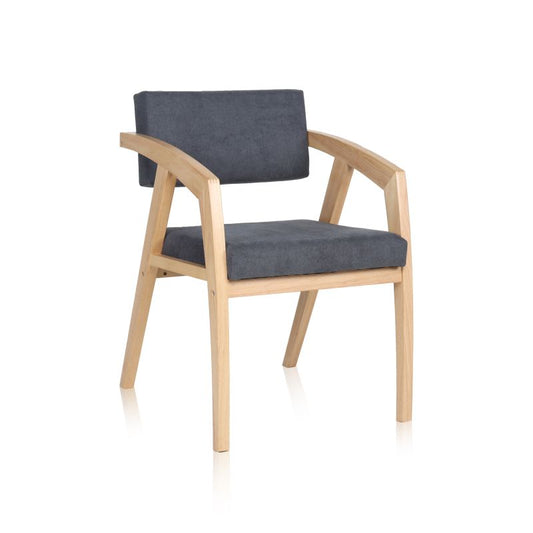 Silla De Comedor Astrid Tejido, Gris, 54 X 82 X 62_0