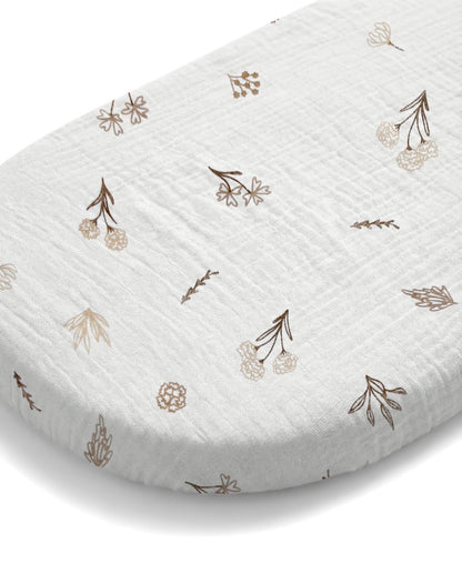 Pack 2 Bajeras Capazo Muselina Wild Flowers_5