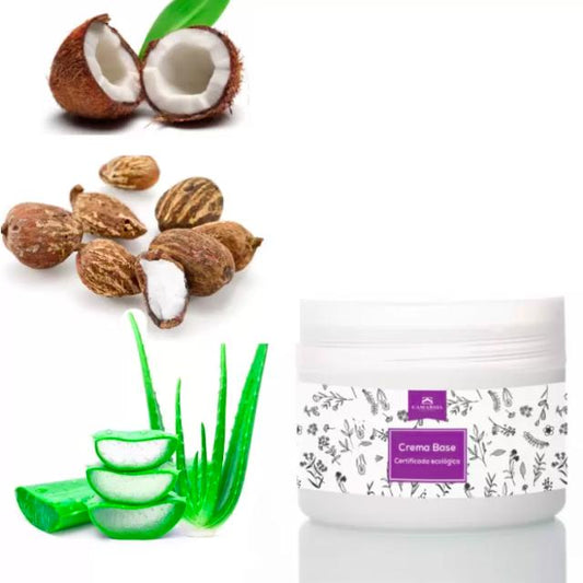 Creme base biológico certificado. Camassia