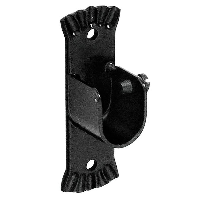 Soporte Lateral Forja Abierto 20mm Negro Juego 2 Piezas_0