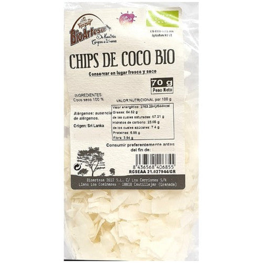 Chips De Coco Bio 70 Gr_0