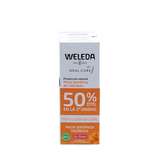 Pasta Duplo Calêndula 75ml Weleda