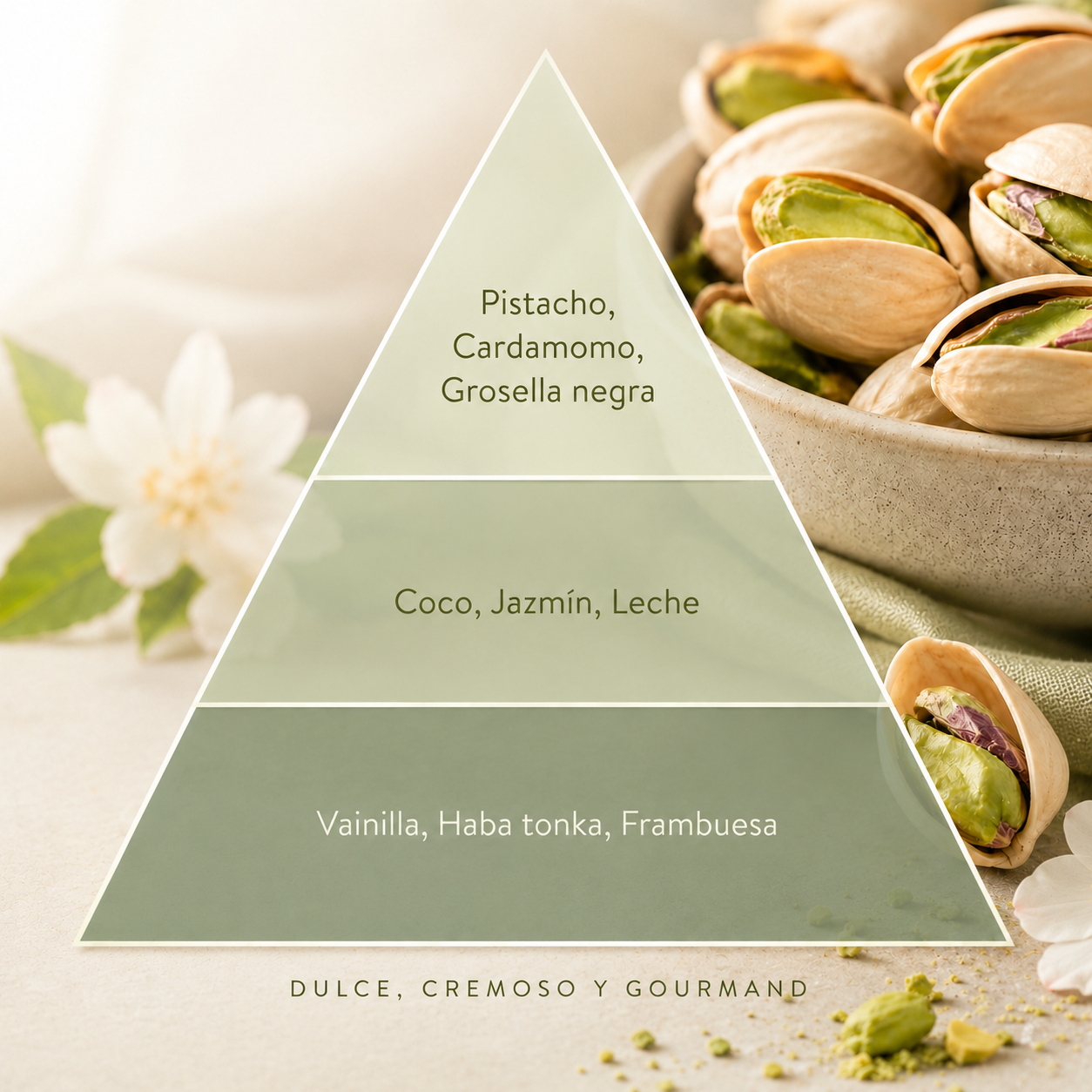Ambientador Mikado Pistacho SYS Aromas 50 ml | Aroma Dulce y Gourmand | Cálido y Envolvente_3