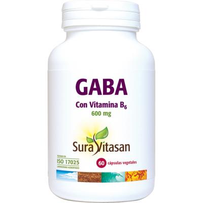 Gaba 600 mg com vitamina B6 - 60 Cápsulas Sura Vitasan