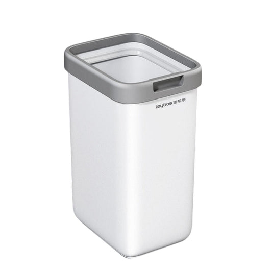 Joybos Cubo De Basura Con Soporte De Pared Abierto Blanco_0