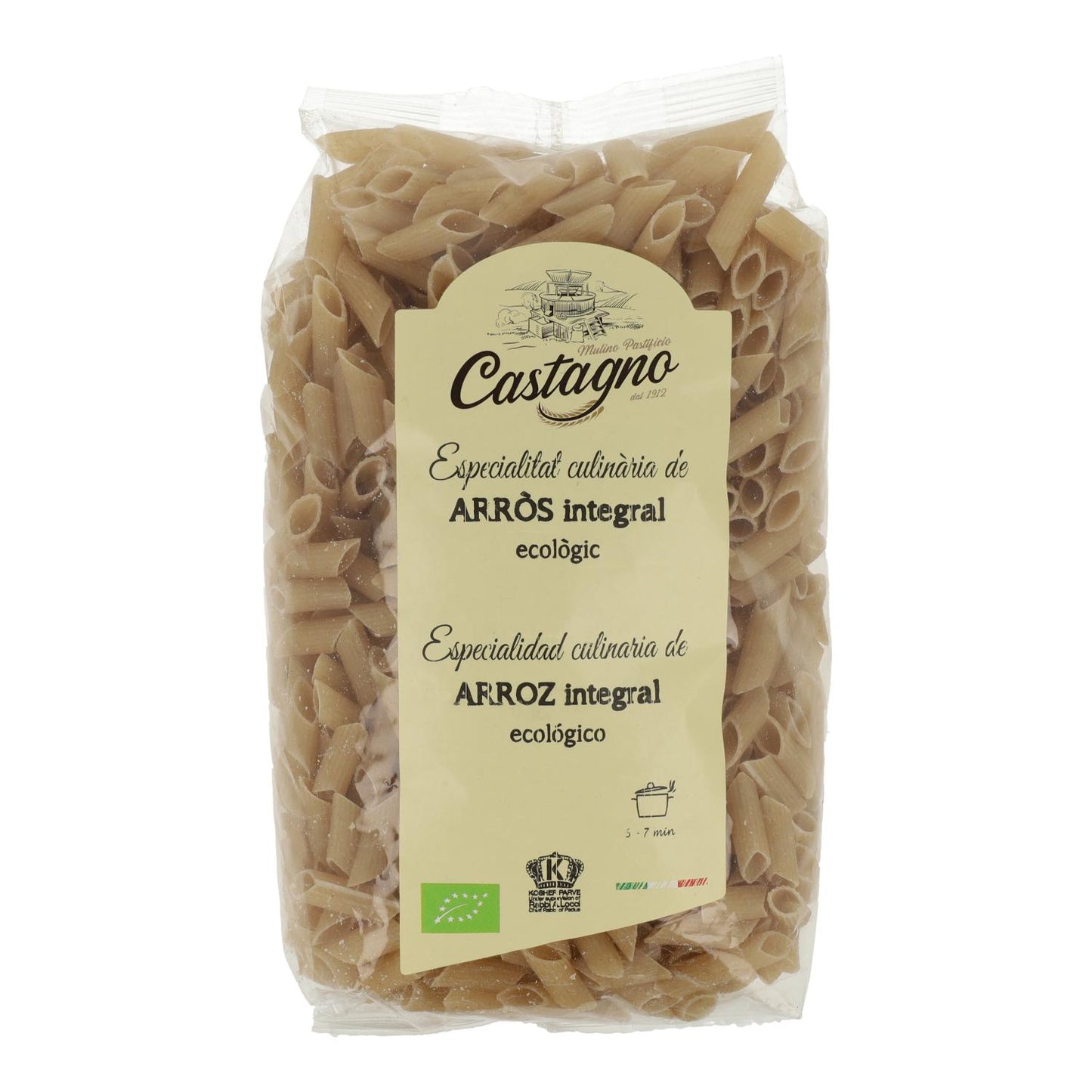Massa e Arroz Integral ECO Castagno 500 g
