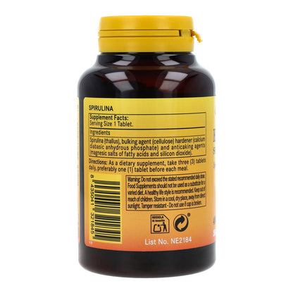 Espirulina 400 mg 250 comprimidos