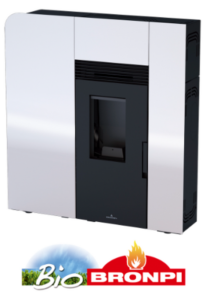 BRICOSOL ESTUFA DE PELLET BRONPI MODELO CLEO EXTRAPLANA 12 KW CRISTAL BLANCO_1