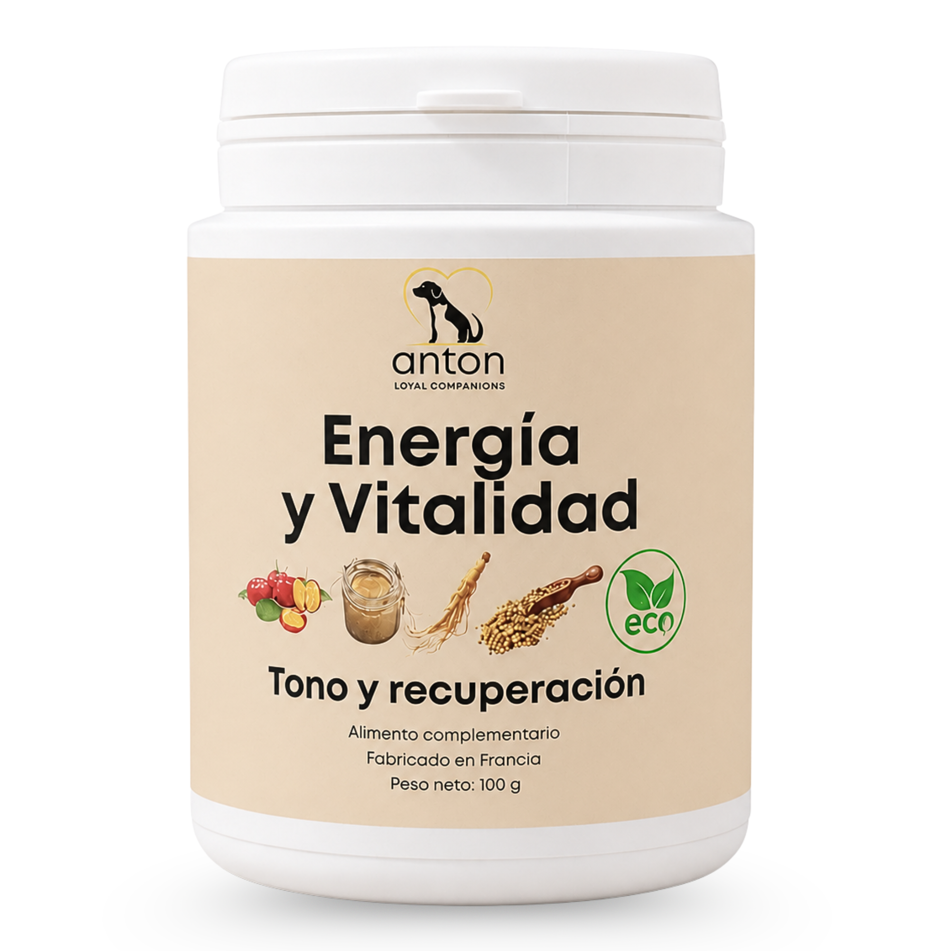 Suplemento natural para la energía y vitalidad de perros y gatos – ECO 100 g_5