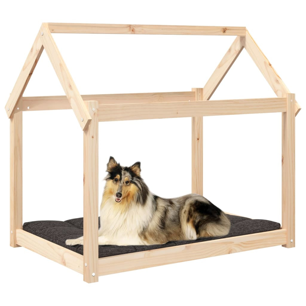 Vidaxl Cama Para Perros Madera Maciza De Pino 101x70x90 Cm_3