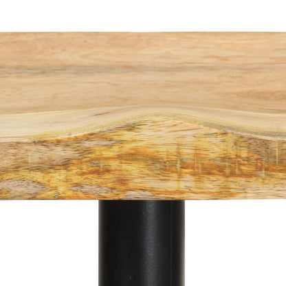 Taburetes De Cocina 2 Unidades Madera Maciza De Mango 66 Cm_3