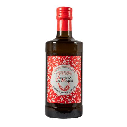 Aceite De Oliva Virgen Extra Macerado Al Chile Scorpion 50 Cl Cristal_0