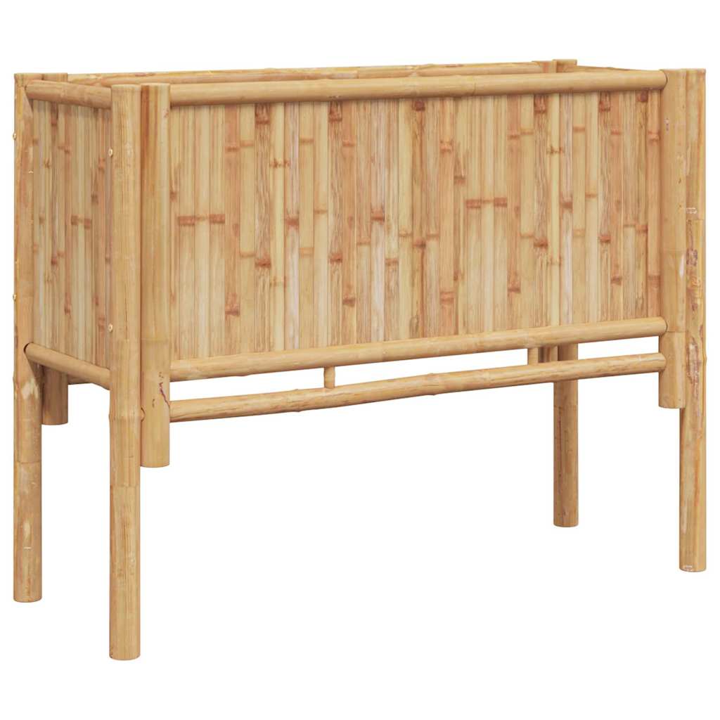 Cama Elevada Marrón 90 X 35 X 70 Cm Bambú_4