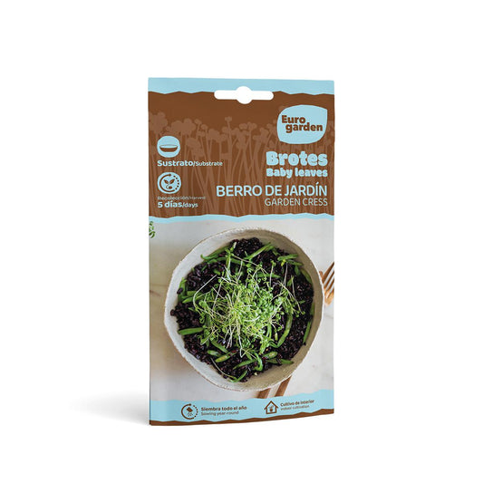 Sementes de rebentos de agrião comum Eurogarden